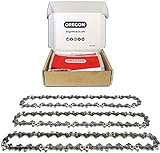 Oregon 3er-Pack 3/8" LP Sägenkette für 40 cm Schiene - 56 Antriebsglieder, 1.3mm - rückschlagsarme Kette kompatibel mit Dolmar, Einhell, McCulloch, Black & Decker und mehr