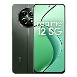 realme 12 5G Smartphone 8+256 GB, 108MP 3X Zoom Portrait Camera, 6-Level Dynamic Refresh Rate, 45W SUPERVOOC Charge 5000mAh Massive Battery, Woodland Green(no Adapter)