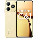 realme Smartphone C61 6,7 Zoll (16,7 cm), 6 GB RAM, 256 GB, goldfarben