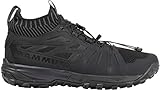 Mammut Herren Saentis Knit Low Schuhe, Black-Phantom, UK 13