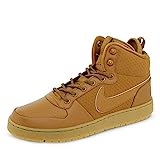 Nike Herren Court Borough Mid Winter Fitnessschuhe, Mehrfarbig (Wheat/Wheat/Black/Gum Light Brown 700), 44 EU