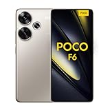 Poco F6 Smartphone, 8+256GB Handy ohne Vertrag, 120Hz 6,67'' Flow AMOLED, 50MP OIS Zweifach-Kamera, 5000mAh, 90W TurboCharge, Dual-SIM, Gold