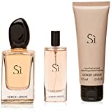 Armani Si Set 100ml Eau de Parfum + 15ml Eau de Parfum + 75ml Body Lotion