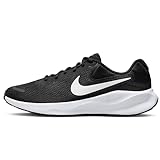 Nike Herren Revolution 7 Sneaker, Black White, 42 EU