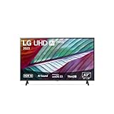 LG 43UR75006LK 109 cm (43 Zoll) UHD Fernseher (Active HDR, 60 Hz, Smart TV) [Modelljahr 2023]