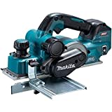 Makita KP001GZ Akku-Hobel 40V max. (ohne Akku, ohne Ladegerät), Petrol