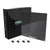 Creality Offizielles Ender 3 Glasbett, verbessert, hohe Härte, langlebige Glasplattform für 3D-Drucker, gehärtetes Glas, Bauplatte für Ender 3 Pro, Ender 5, Ender 5 Pro, Ender 3 V2, 235 x 235 x 4 mm