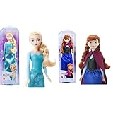 Mattel Disney Die Eiskönigin ELSA Puppe, Die Eiskönigin Puppe & Prinzessin Anna Puppe, Die Eiskönigin Puppe, kämmbare Haare