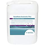 BAYROL Quickflock Automatic Plus 20 L - Flüssiges Flockmittel für Filteranlagen mit Sand / Glas - Spezialflockmittel mit integriertem Phosphatentferner - sorgt für kristallklares Wasser