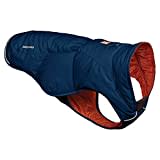 RUFFWEAR Quinzee Jacket, Verpackbarer, Isolierter Wintermantel für Hunde, Large, Blue Moon