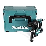 Makita DHR 171 ZJ 18 V 2-stufiger Brushless Akku Bohrhammer Solo SDS Plus + Makpac - ohne Akku, ohne Ladegerät