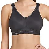 Anita Active Damen BH (Ohne Bügel) 5521 Sport-BH, Gr. 85G, Schwarz (schwarz 001)