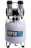 IMPLOTEX 1500W 2PS Silent Flüsterkompressor Druckluftkompressor 60dB leise ölfrei flüster Kompressor Compressor (1500W 45 Liter ohne Zubehör)