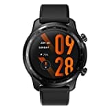 Ticwatch Pro 3 Ultra GPS Smartwatch Qualcomm SDW4100 und Mobvoi Dual Processor System Wear OS Smart Watch für Männer Blutsauerstoff IHB AFiB Erkennung Ermüdungsbewertung 3-45 Tage Batterie, Schwarz