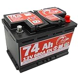 Speed by SMC - L3 - Autobatterie 74 Ah 12V 680 A mit Pluspol rechts