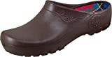 Alpro Kunststoff-Clogs 026430 Jolly Fashion Clog, BRAUN PU, EU 37