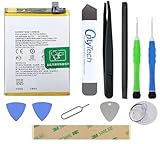 OnlyTech - Reparatur-Set Premium Ersatzakku BLP791 für OPPO RENO4 5G – 4015 mAh – Originalqualität mit 10 Werkzeugen und Klebstoff