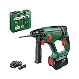 Bosch Akku-Bohrhammer UniversalHammer 18V (1x Akku 4,0 Ah; 18 Volt System; zum Bohren, Hammerbohren, Meißeln und Schrauben; im Koffer)