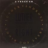 LUTHER VANDROSS. TREAT YOU RIGHT. 1990 3 TRACK CD SINGLE. CD LUTH 14