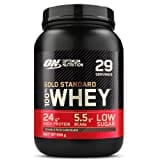 Optimum Nutrition Gold Standard 100% Molkenproteinpulver für Muskelaufbau und -regeneration mit natürlich vorkommendem Glutamin und BCAA-Aminosäuren, Double Rich Chocolate, 29 Portionen, 899 g