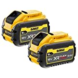 DEWALT DCB547 18V / 54V XR FLEXVOLT 9.0ah Akku DCB547-XJ-Twin Pack, 18V, Gelb, 2 Stück