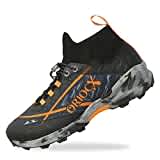 Oriocx Etna 21 Pro - Trailrunning-Schuhe geeignet für Canicross, Swimrun und Hindernislauf Unisex - Black Orange 42EU