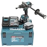 Makita HP001GD201 Akku-Schlagbohrschrauber 40V max. / 2,5 Ah, 2 Akkus + Ladegerät im MAKPAC Petrol