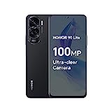 HONOR 90 Lite Smartphone 5G, 8 GB + 256 GB, 6,7 Zoll (6,7 Zoll), 90 Hz, Dreifach-Rückkamera, 100 MP, Akku mit hoher Kapazität von 4500 mAh, Android 13, Dual-SIM, 5109ASWC, Schwarz