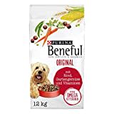 Beneful PURINA BENEFUL Original Hundefutter trocken, mit Rind und Gartengemüse, 1er Pack (1 x 12kg)