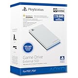 Seagate Game Drive SSD 1TB PS4/5, Playstation 5/4, USB 3.0, weiß, inkl. 2 Jahre Rescue Service, STMH1000200