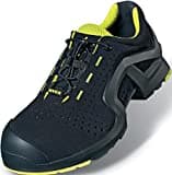 Uvex Sicherheitshalbschuh/Arbeitsschuh 8514 S1P, Schwarz/Lime, 42 EU