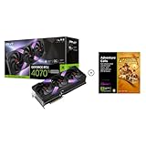 PNY GeForce RTX 4070 Ti SUPER 16GB XLR8 Gaming Verto Epic-X RGB Overclocked Triple Fan DLSS 3 + Indiana Jones und der Große Kreis