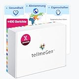 tellmeGen Advanced DNA-Analyse (Gesundheit + Eigenschaften + Wellness + Abstammung) Über 400 aktualisierte Berichte