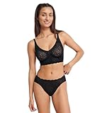 sloggi Damen Zero Feel Bliss Bralette, Black, L