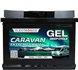 Gel Batterie 12v 80Ah Electronicx Caravan Extreme Edition Solarbatterie 12v Akku 12v Solar Batterien Versorgungsbatterie 12v Gel Wohnwagen Batterie Wohnmobil Gelbatterie 12v 80ah Solar Akku Mover