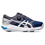 ASICS Herren Gel-Course Duo Boa Golfschuhe, 9, Peacoat/Pure Silver