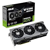 ASUS TUF Gaming GeForce RTX 4070 Ti 12GB GDDR6X OC Edition Grafikkarte (NVIDIA DLSS3, PCIe 4.0, 12GB GDDR6X Speicher, 2X HDMI 2.1a, 3X DisplayPort 1.4a, TUF-RTX4070TI-O12G-GAMING)