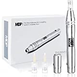 KOI BEAUTY Professionelles Dermapen Microneedling Pen Set, Elektrisch Derma Pen Gerät Wiederaufladbar 0-2,5mm für Gesicht &Körper, Micro Needling Device für Narben, Falten