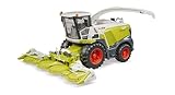 bruder 02134 - Claas Jaguar 980 Feldhäcksler - 1:16 Bauernhof Landwirtschaft Traktor Trecker Schlepper Bulldog Fahrzeug Erntemaschine Maisgebiss Feldarbeit Spielzeug