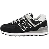 New Balance Damen 574 Sneaker, Schwarz Light, 40 EU