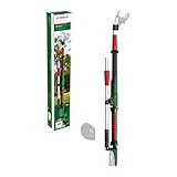 Bosch Akku-Gartenschere AdvancedPrune 18V-45 (für müheloses Schneiden von Ästen bis 45 mm; 18-Volt-System; bis zu 600 Schnitte; mit Verlängerungsstange, ohne Akku oder Ladegerät)