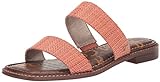 Sam Edelman Damen Haydee Flache Sandale, Stucco Pink, 38 EU