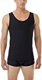 (X-Large 110cm - 120cm Chest, Black) - Underworks FTM Gynecomastia Ultimate Chest Binder Tank 997