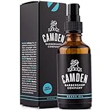 Bartöl für Herren von Camden Barbershop Company ● ORIGINAL ● 50ml Beard Oil Made in UK ● 100% Natürliche Bartpflege für Männer & Frischer Duft ● Unterstützt Bart Wachstum