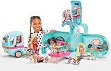 L.O.L. Surprise! OMG Glam N' Go Camper Spielset mit über 50 Überraschungen und 360° Spielmöglichkeiten, Pool, Rutsche, Etagenbetten, Waschbecken, Grill, DJ-Pult und mehr - für Kinder ab 4 Jahren