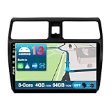 JOYX Android 10 Autoradio Passt für Suzuki Swift (2005-2016) - [4G+64G] - Eingebaut DSP/Carplay/Android Auto - Kamera MIC KOSTENLOS - 10.1 Zoll - Mit SWC 4G WiFi Bluetooth5.0 DAB 360-Kamera Fast-Boot