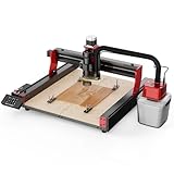 Twotrees TTC450 Pro CNC Router 3 Achsen CNC Arbeitsbereich 460x460x80mm für Gravur Schneiden MDF, Acryl Massivholz, Nylon, PCB, Kohlefaser mit Monster Staubsauger