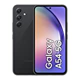 Samsung Galaxy A54 5G, Android Smartphone, 6,4 Zoll Dynamic AMOLED Display, 5.000 mAh Akku, 128 GB/8 GB RAM Handy in Awesome Graphite inkl. 30 Monate Herstellergarantie [Exklusiv bei Amazon]