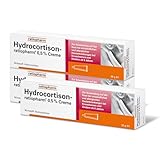 Hydrocortison-ratiopharm® 0,5% Creme im Sparset 3 x 30 g Creme: Bei allergischen und entzündlichen Hautirritationen, Juckreiz, Sonnenbrand und Insektenstichen.