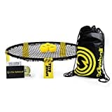 Spikeball-Set mit 3 Bällen - Zum Spielen im Freien, im Haus, im Garten, am Strand, bei Ausflügen, im Park - Turn-/Transportbeutel und Regelheft - Spiel für Kinder, Teenager, Erwachsene